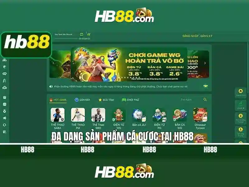 trải nghiệm game HB88