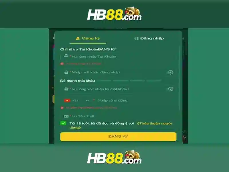 Hướng Dẫn Đăng Nhập HB88