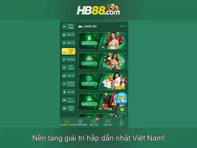 Tải App HB88 – Hướng Dẫn Tải Ứng Dụng SLOT Miễn Phí