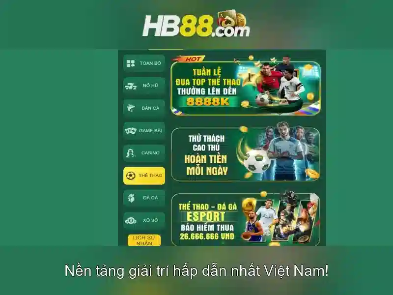 Trải Nghiệm Slot Đỉnh Cao Tại HB88