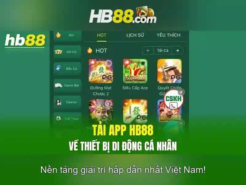 HB88 - Trải Nghiệm Cá Cược Slot Đỉnh Cao
