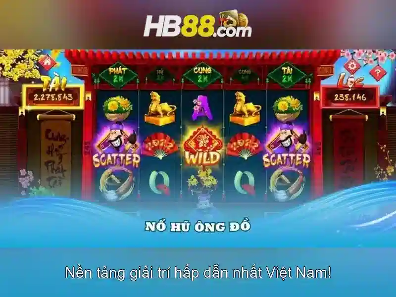 Các Trò Chơi Slot Nổi Bật Tại hb88 Live